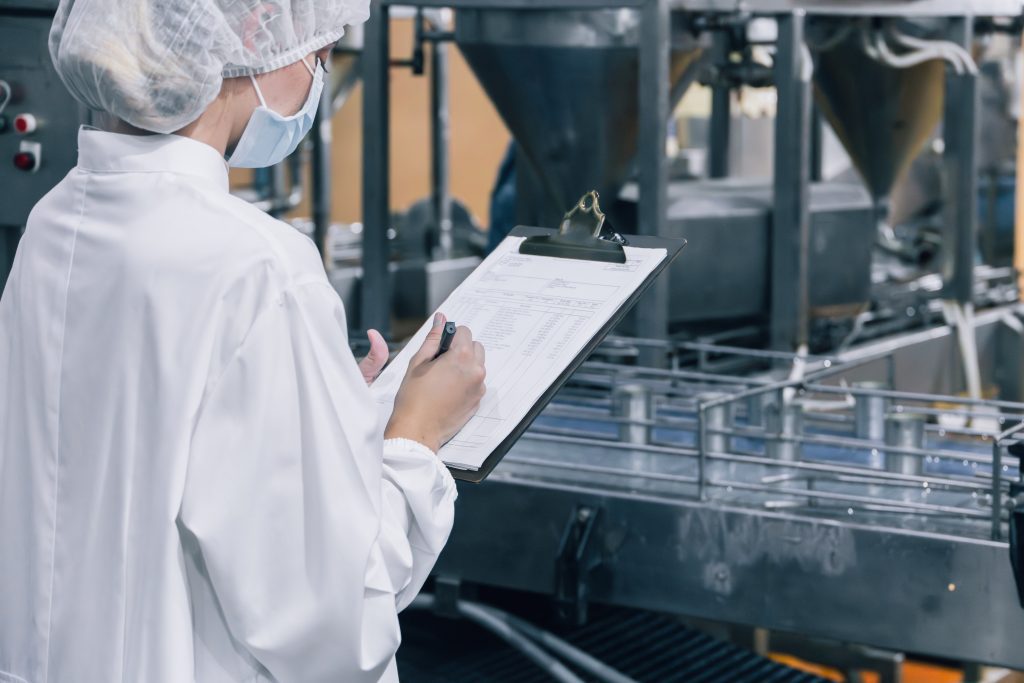 Food processor inspection ensuring food importer compliance with Canadian food regulations 